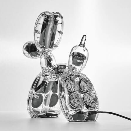 ลำโพงตั้งโต๊ะ LEXON BALLOON DOG SPEAKER BY JEFF KOONS เสียงรอบทิศ 360 องศา_4